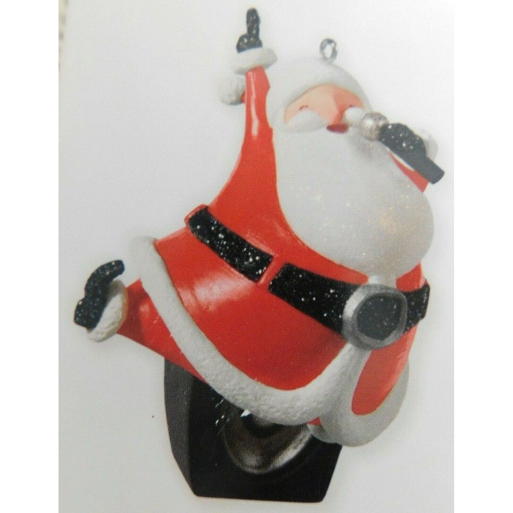 Hallmark Keepsake Santa Claus Is Coming To Town Musical Ornament NIP Jackson 5